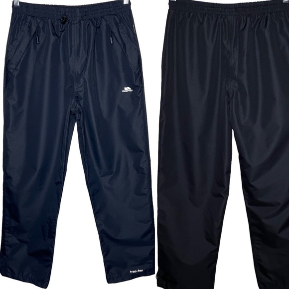 Trespass Technical Performance Waterproof Breathable Hiking Trousers Black L - Picture 2 of 13